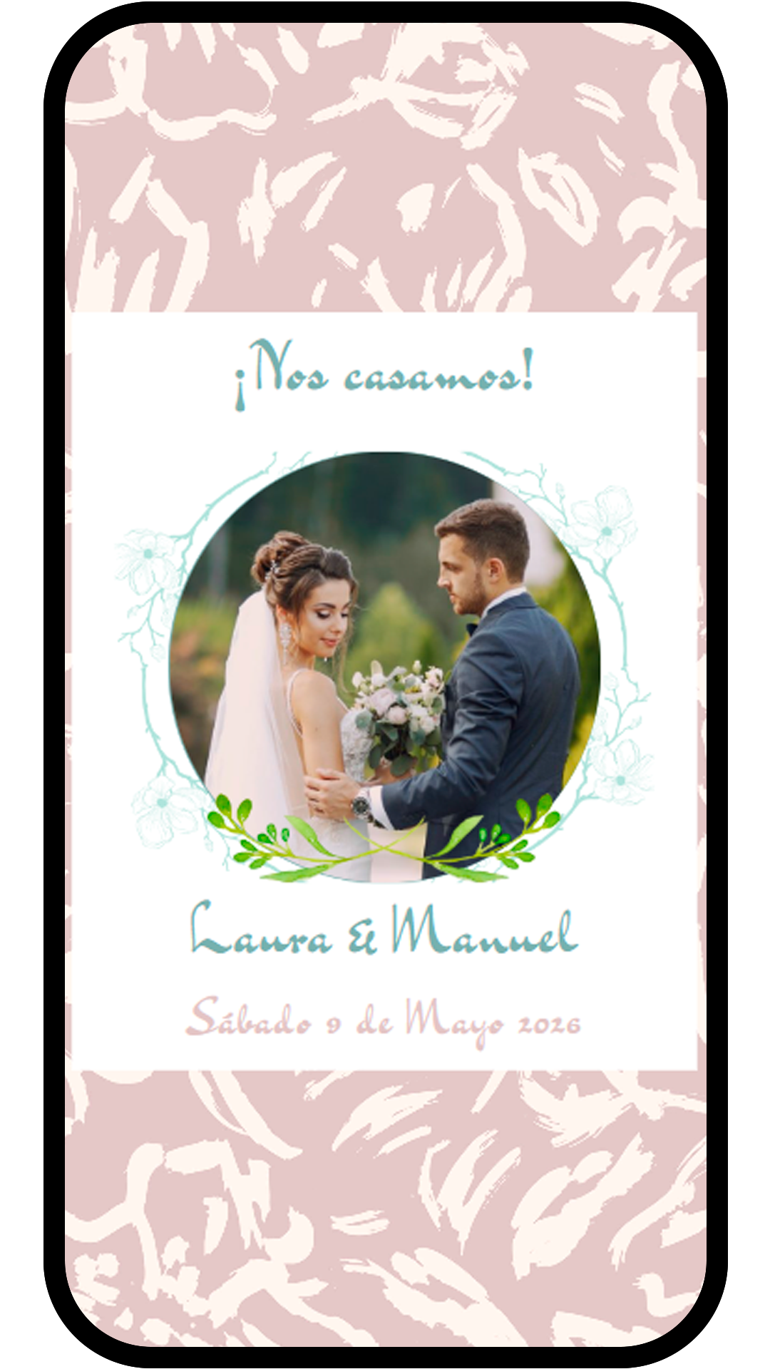 Invitación Floral Dream